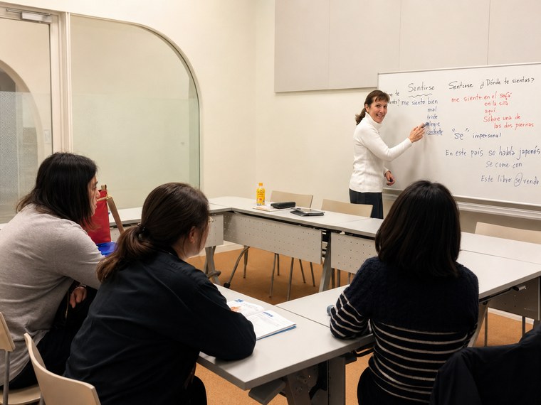 スペイン語授業の様子